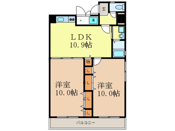 シャト－垂水の物件間取画像